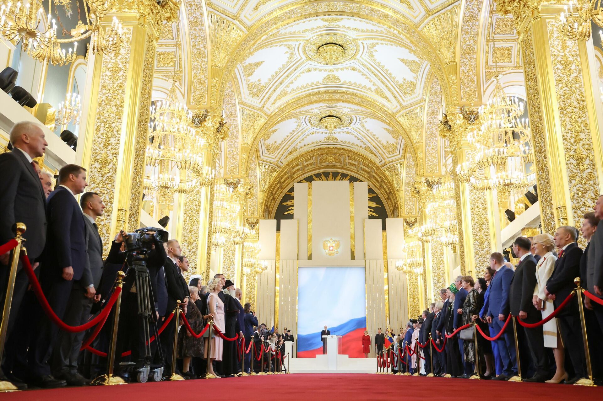 Инаугурација председника Русије Владимира Путина у Кремљу 7. маја 2024. - Sputnik Србија, 1920, 25.03.2025