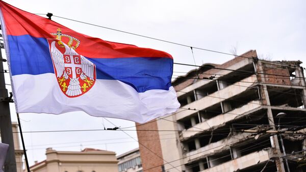 Рушевине зграде Генералштаба - Sputnik Србија