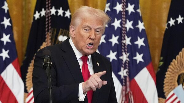 Američki predsednik Donald Tramp - Sputnik Srbija