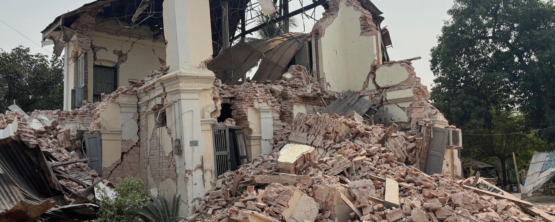 Земљотрес у Мјанмару - Sputnik Србија, 1920, 29.03.2025