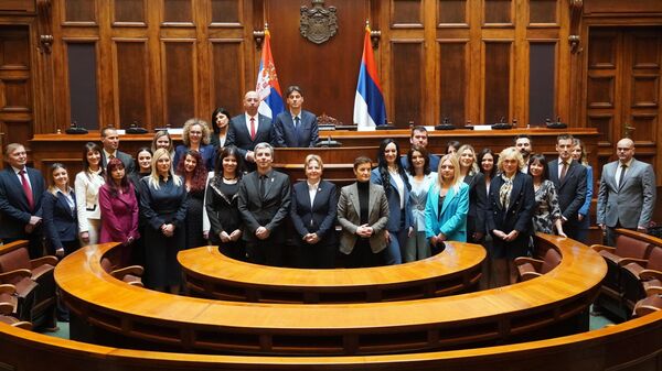 Novoizabrani tužioci položili zakletvu u Skupštini Srbije - Sputnik Srbija