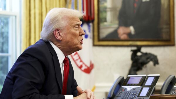 Američki predsednik Donald Tramp. - Sputnik Srbija