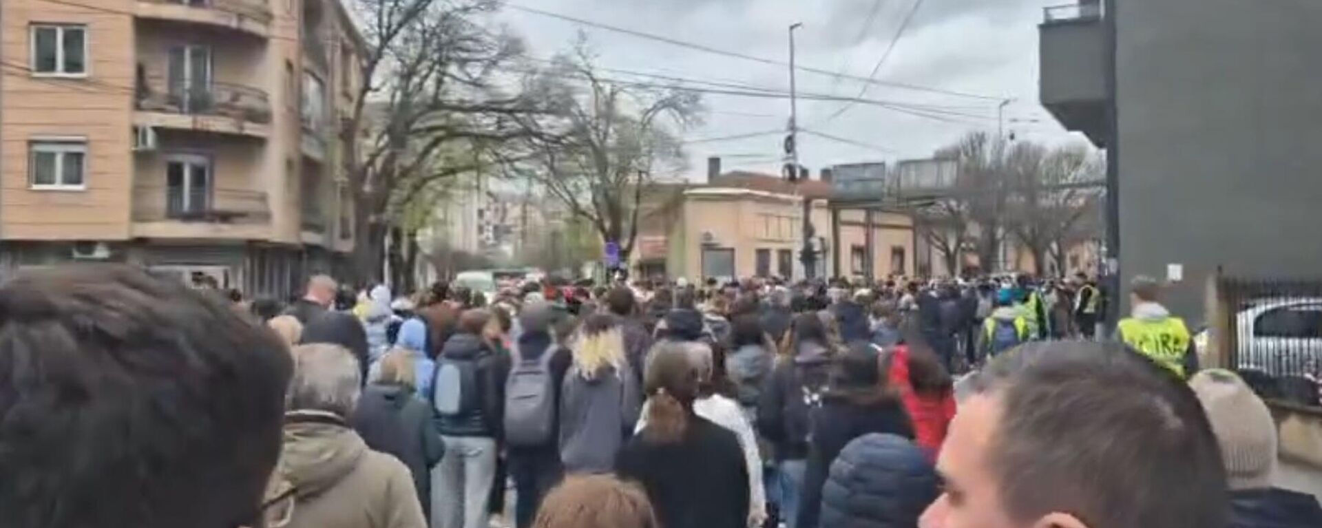 Protest u Nišu - Sputnik Srbija, 1920, 01.04.2025