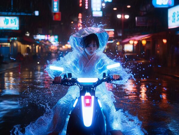 Приступачан скутер такси који левитира улицама Вијетнама. Свако га може изнајмити преко апликације - савршено за уске уличице и прометне пијаце.   - Sputnik Србија