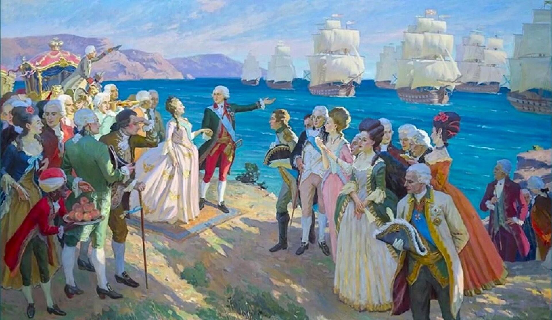 Адмирал Војновић је за руску царицу у новом пристаништу у Севастопољу приредио изненађење - Sputnik Србија, 1920, 05.04.2025