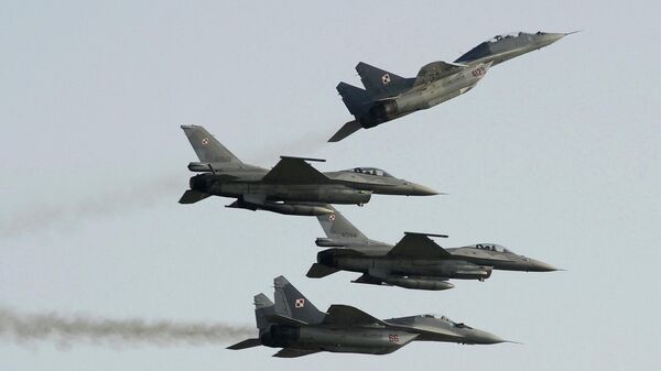 Poljski lovci MiG-29 - Sputnik Srbija