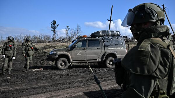 Деминирање територије Курске области - Sputnik Србија