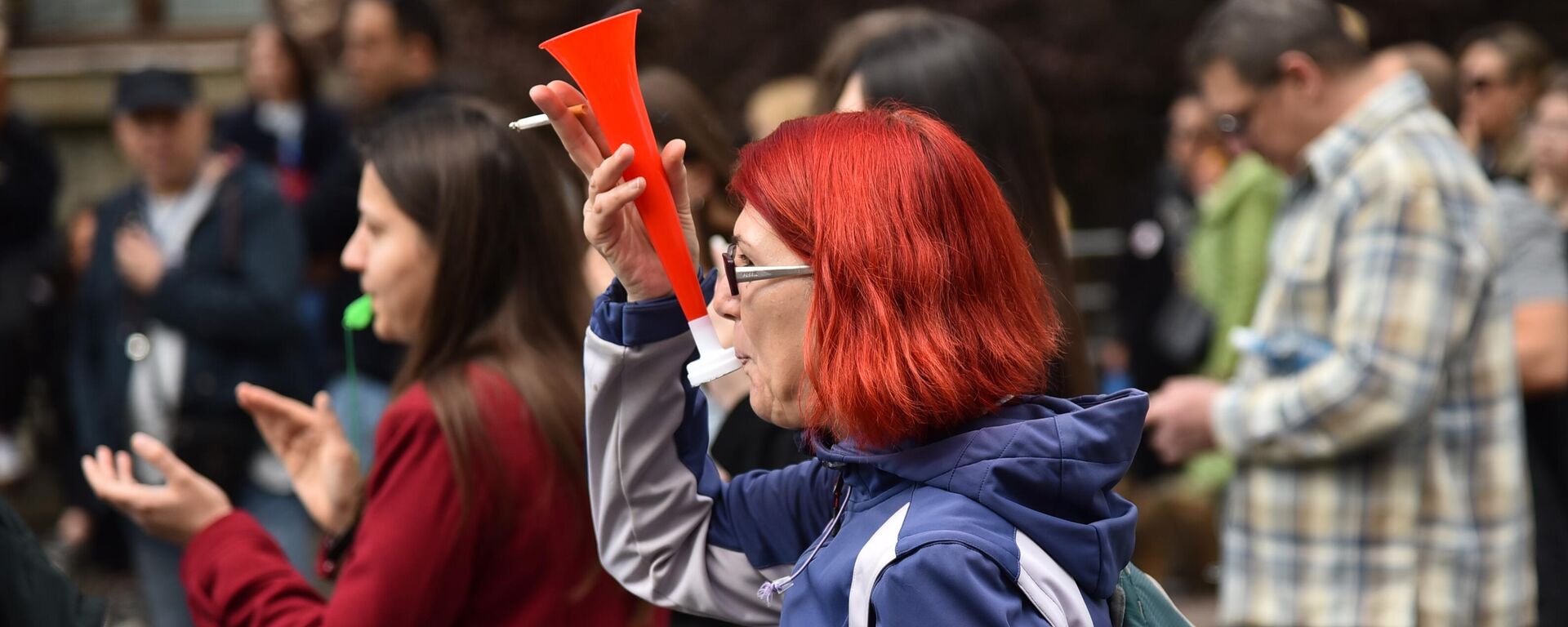 Studentski protest - Sputnik Srbija, 1920, 24.08.2025