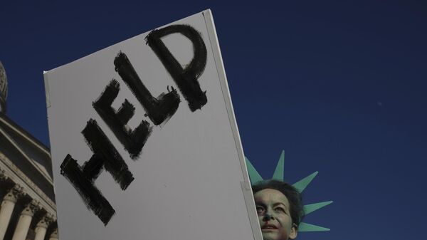 Протест у Лондону - Sputnik Србија