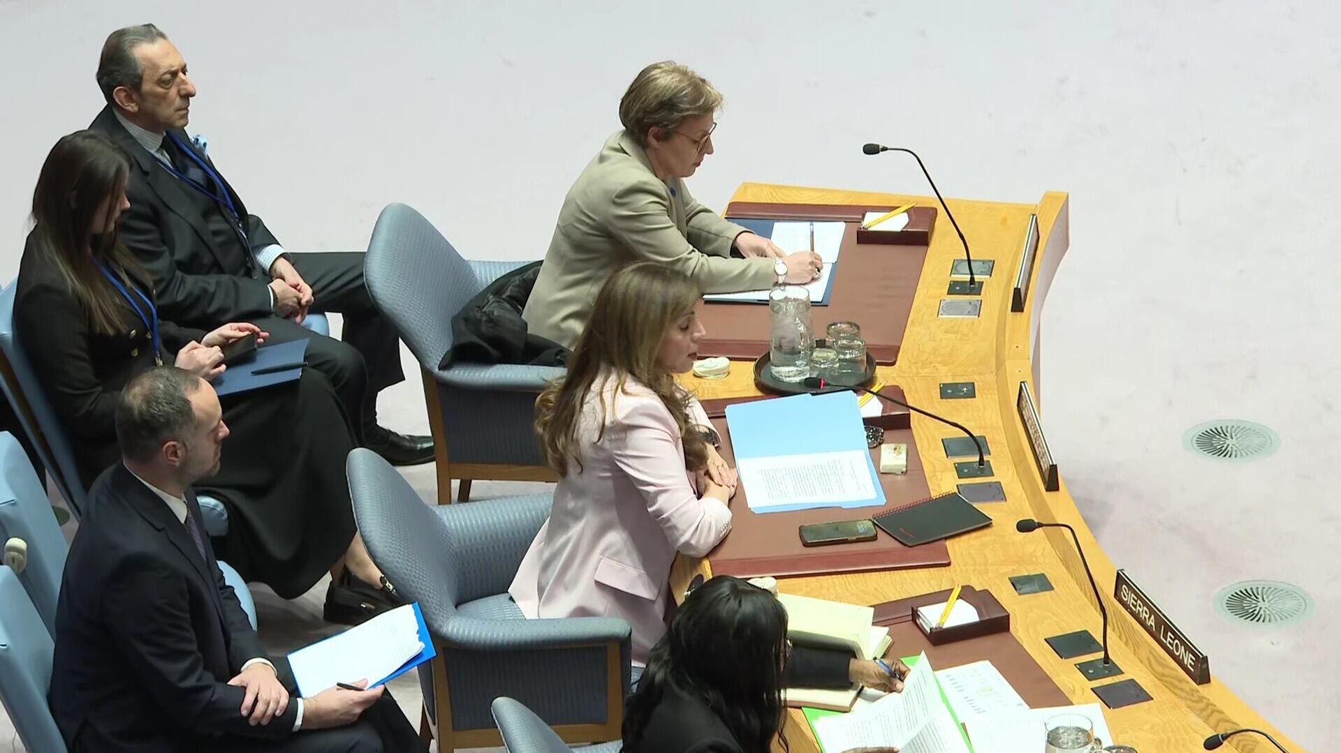 Каролин Зијаде представља извештај - Sputnik Србија, 1920, 08.04.2025