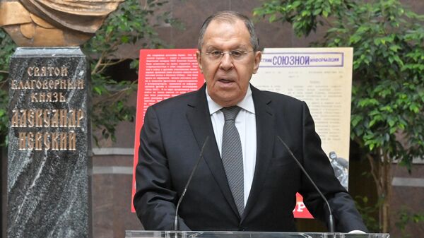 Ministar spoljnih poslova Rusije Sergej Lavrov - Sputnik Srbija