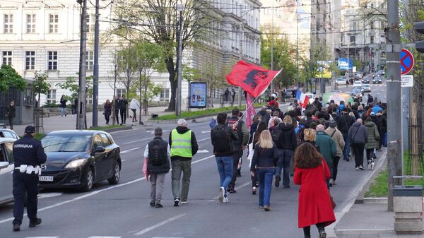 Protest - Sputnik Srbija