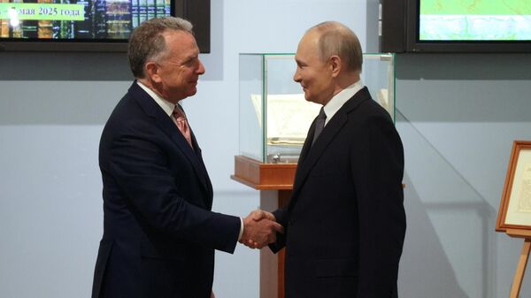 Владимир Путин и Стивен Виткоф - Sputnik Србија