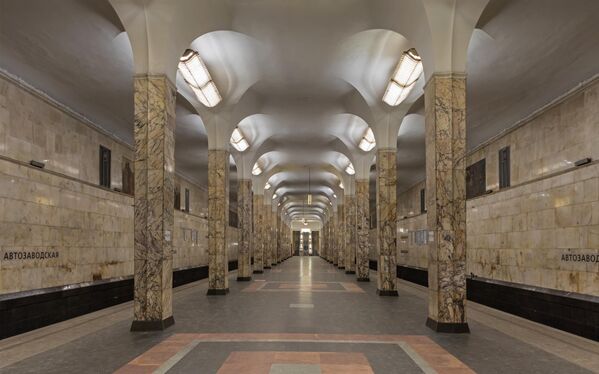 Метро станица у Москви. Метро станица у Москви. - Sputnik Србија