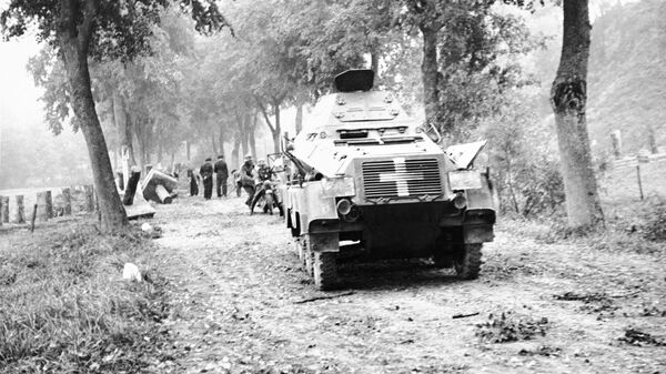 Nacističke snage tokom okupacije Poljske, septembar 1939.  - Sputnik Srbija