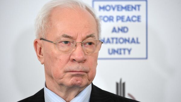 Бивши премијер Украјине Николај Азаров - Sputnik Србија