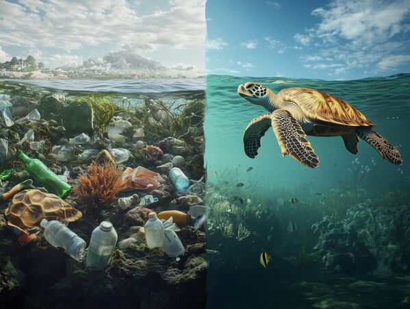 Pred nama su dva puta. Jedan vodi ka gubitku: spaljene šume, ugrožene vrste, isušene reke. Drugi je ka ponovnom rođenju: zeleni gradovi, čisti okeani, život u punom jeku. - Sputnik Srbija