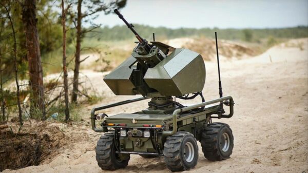 Ukrajinski vojni robot D21 - Sputnik Srbija