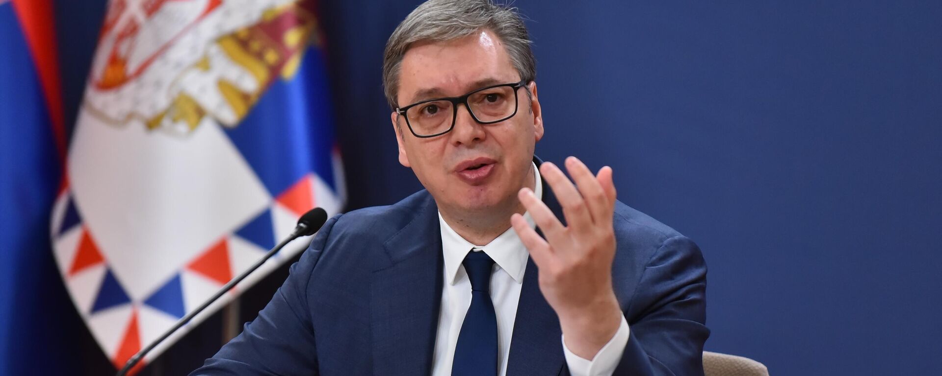 Председник Србије Александар Вучић - Sputnik Србија, 1920, 06.05.2025