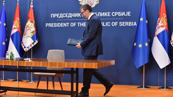 Председник Србије Александар Вучић - Sputnik Србија