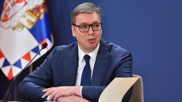 Predsednik Srbije Aleksandar Vučić - Sputnik Srbija