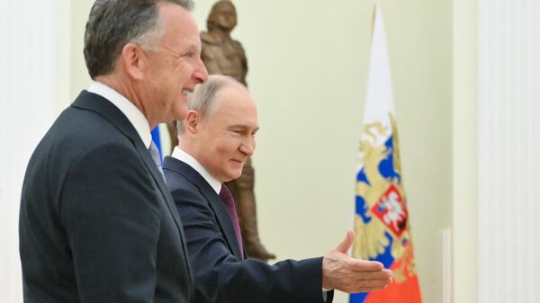 Stiven Vitkof i Vladimir Putin - Sputnik Srbija
