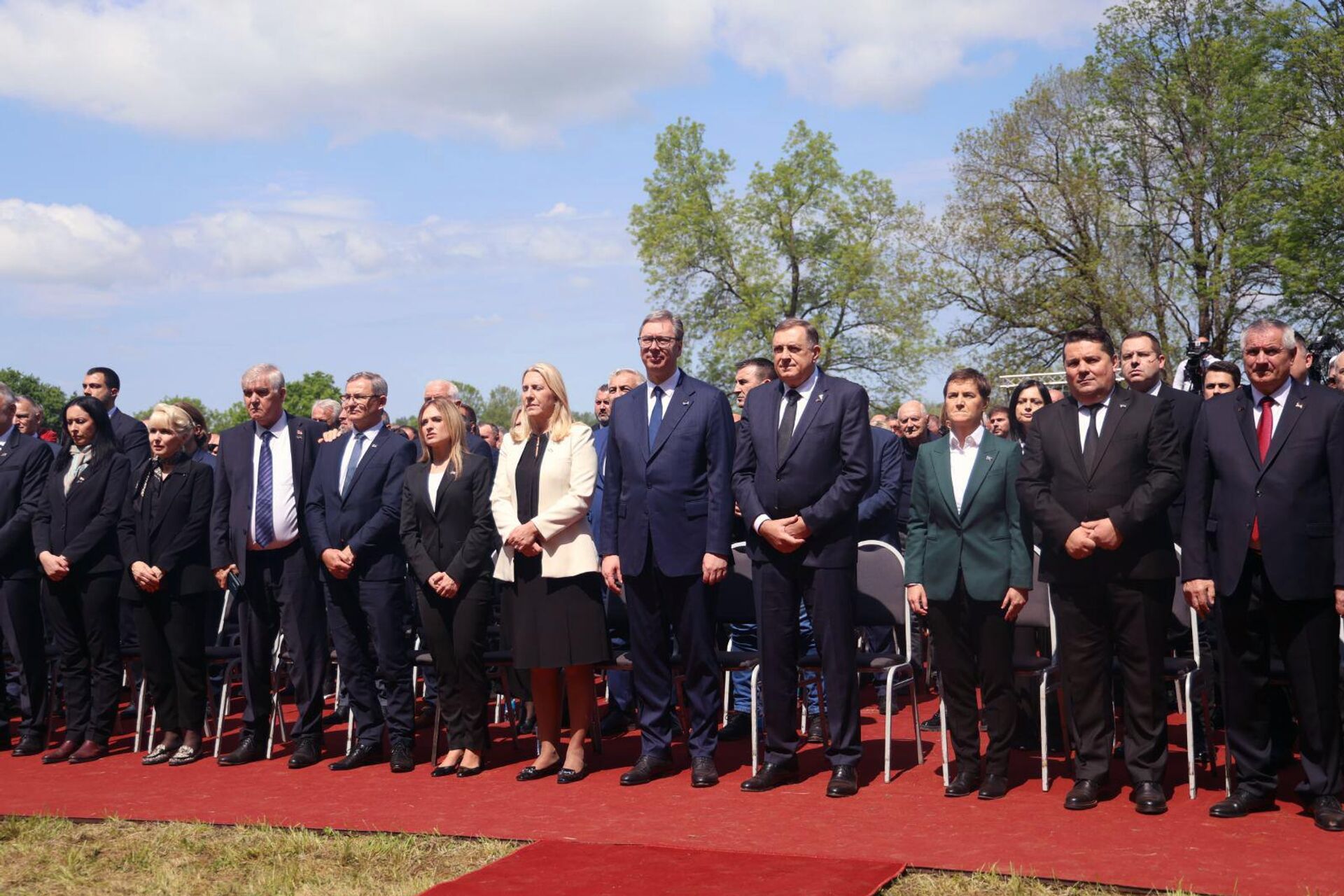 Обележавање Дана сећања на жртве геноцида над Србима, Јеврејима и Ромима у Независној Држави Хрватској Обележавање Дана сећања на жртве геноцида над Србима, Јеврејима и Ромима у Независној Држави Хрватској - Sputnik Србија, 1920, 27.04.2025