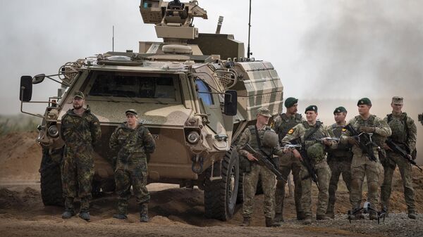 Litvansko-nemački divizion na vojnim vežbama NATO-a - Sputnik Srbija