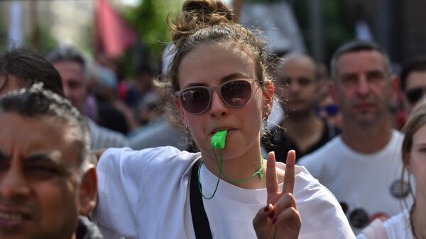 Студентски протест, архивска фотографија - Sputnik Србија