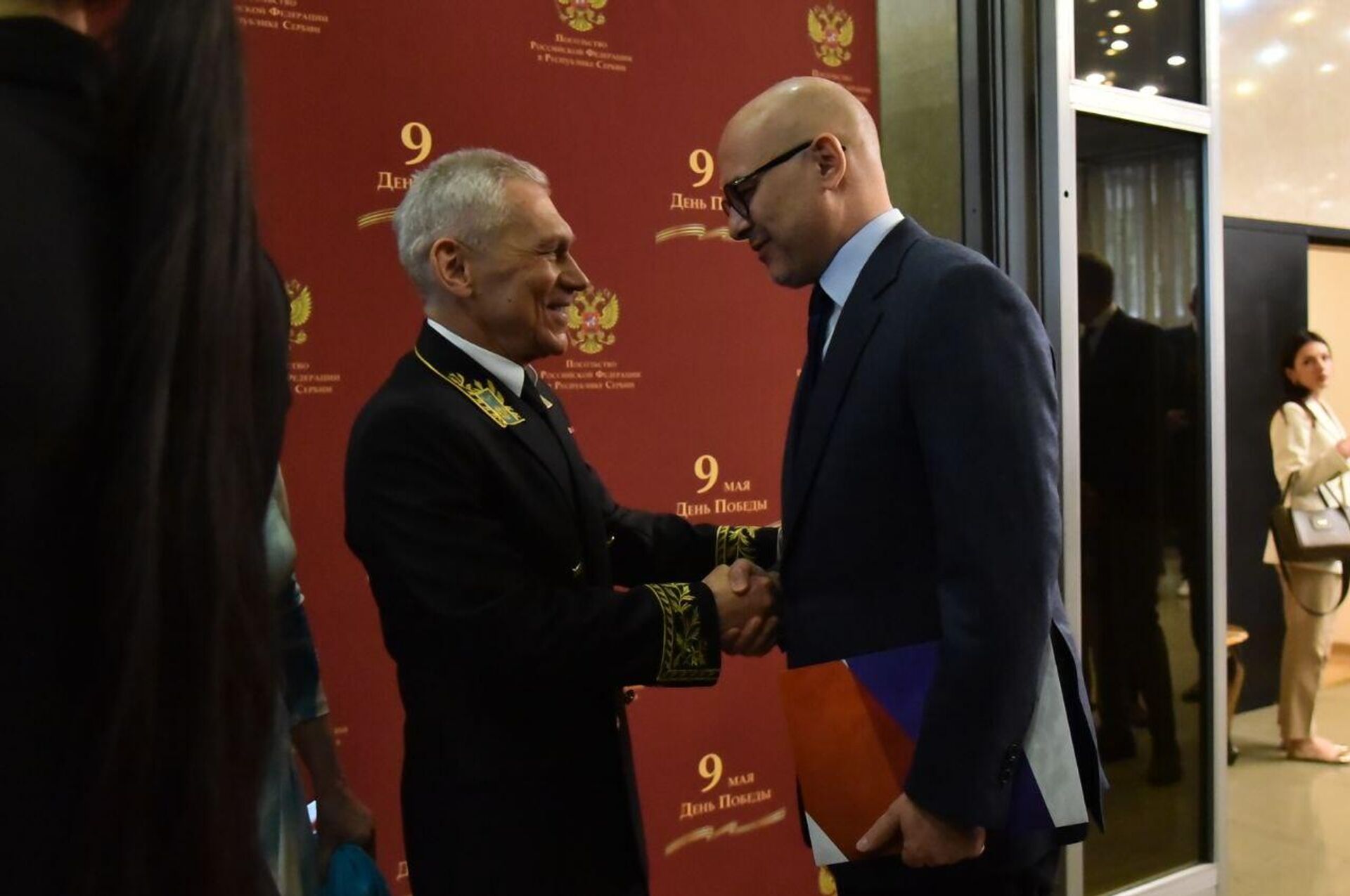 Prijem u Ambasadi Ruske Federacije povodom Dana pobede - Sputnik Srbija, 1920, 07.05.2025