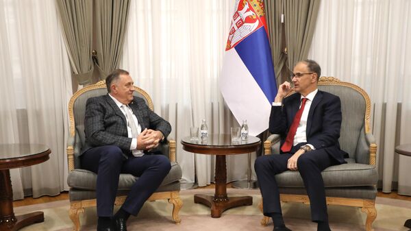 Milorad Dodik i Đuro Macut - Sputnik Srbija