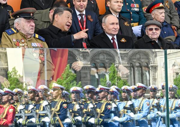 Председник Русије Владимир Путин и председник Кине Си Ђинпинг Председник Русије Владимир Путин и председник Кине Си Ђинпинг - Sputnik Србија