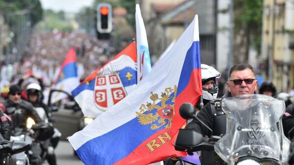 Besmrtni puk u Beogradu  - Sputnik Srbija
