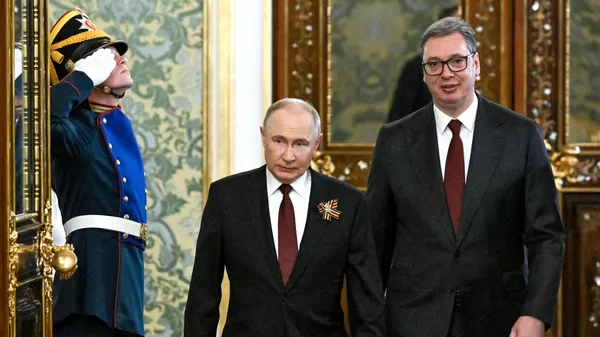 Владимир Путин и Александар Вучић - Sputnik Србија