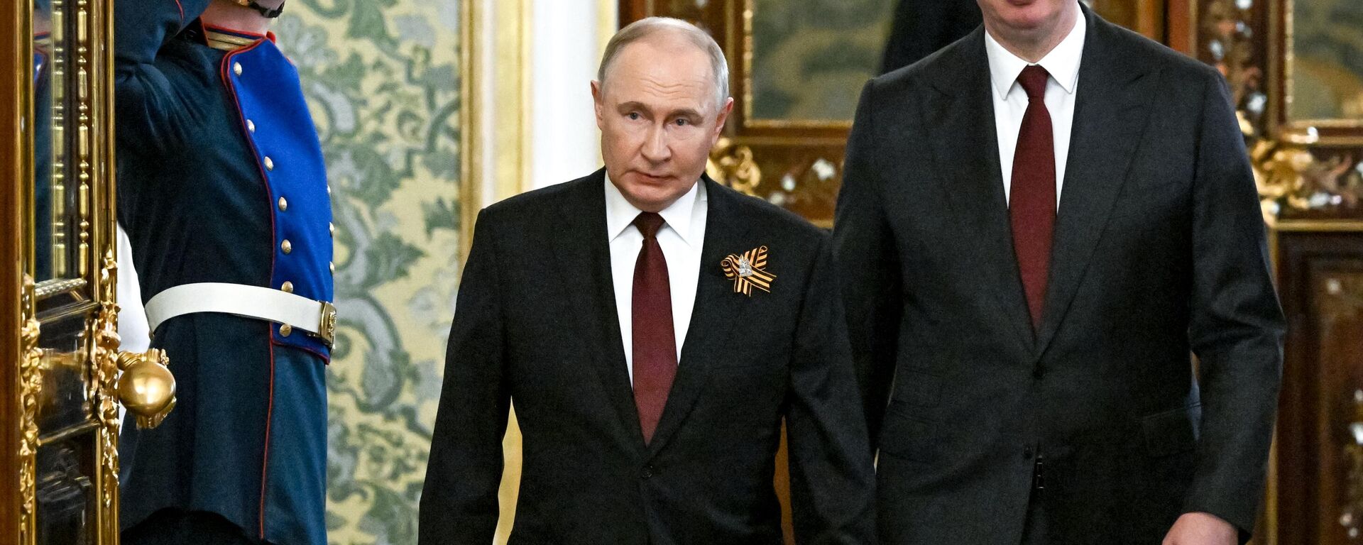 Владимир Путин и Александар Вучић - Sputnik Србија, 1920, 09.05.2025