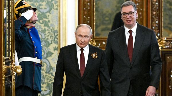 Владимир Путин и Александар Вучић - Sputnik Србија