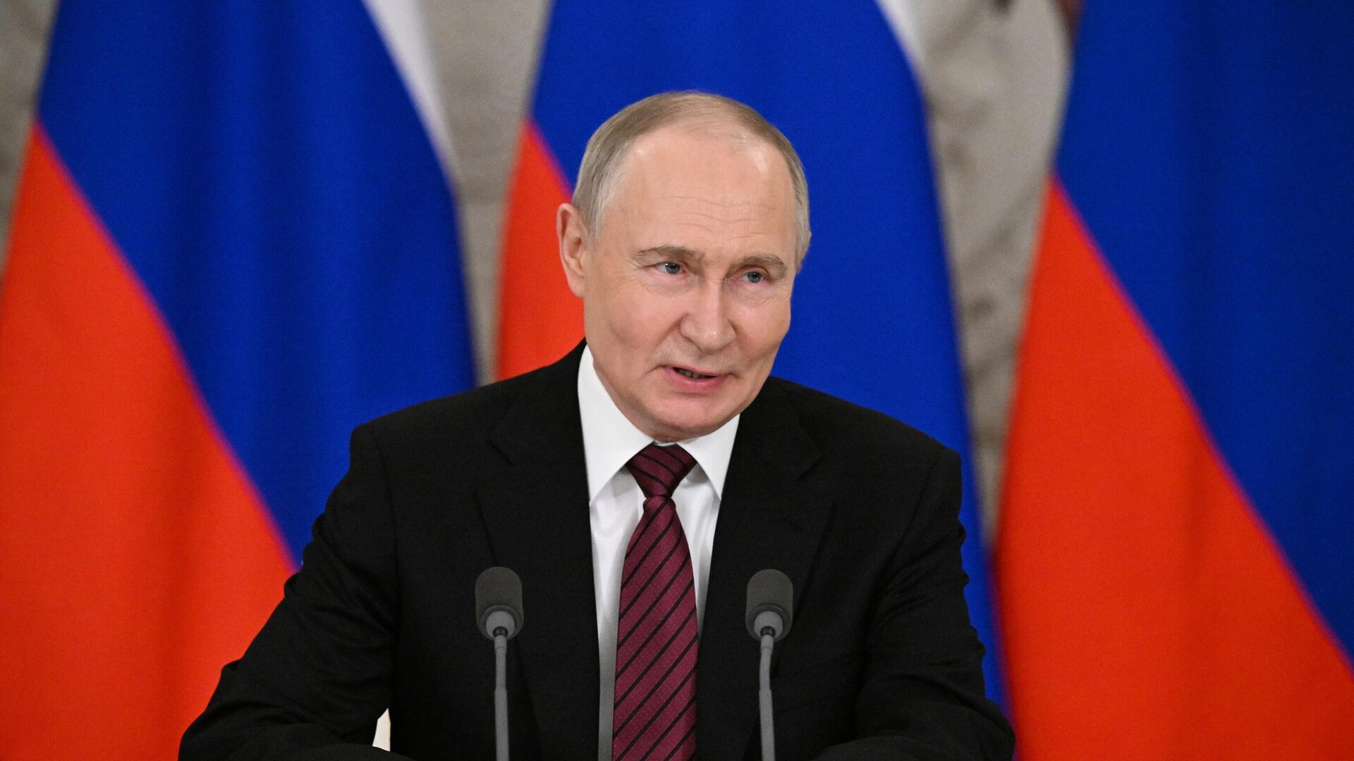 Председник Русије Владимир Путин Председник Русије Владимир Путин - Sputnik Србија, 1920, 11.05.2025