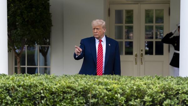 Američki predsednik Donald Tramp - Sputnik Srbija