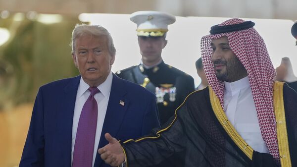 Donald Tramp i saudijski prestolonaslednik Mohamed bin Salman - Sputnik Srbija