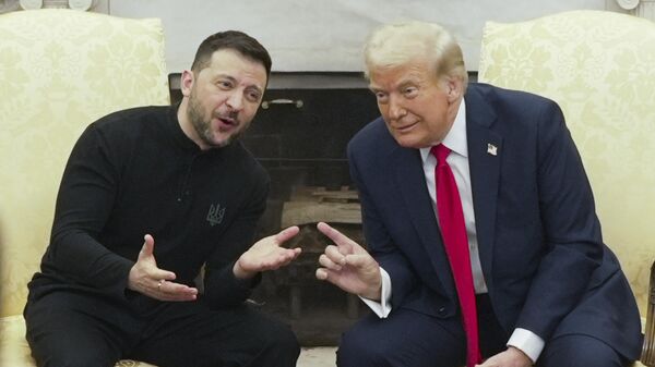 зеленски и трамп - Sputnik Србија
