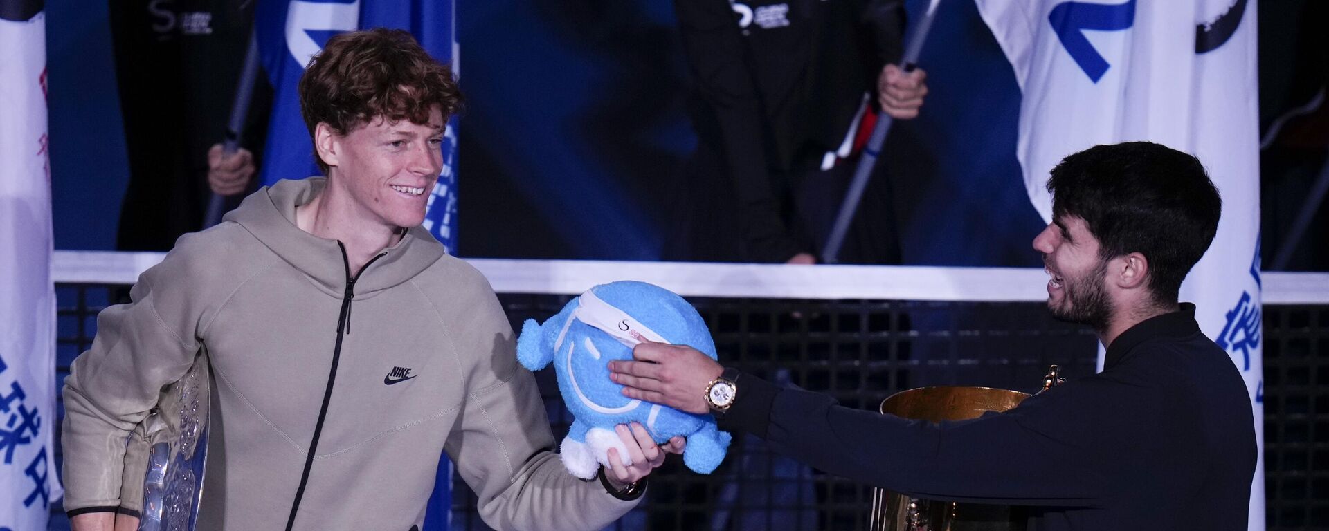 Јаник Синер и Карлос Алкарас - Sputnik Србија, 1920, 18.05.2025