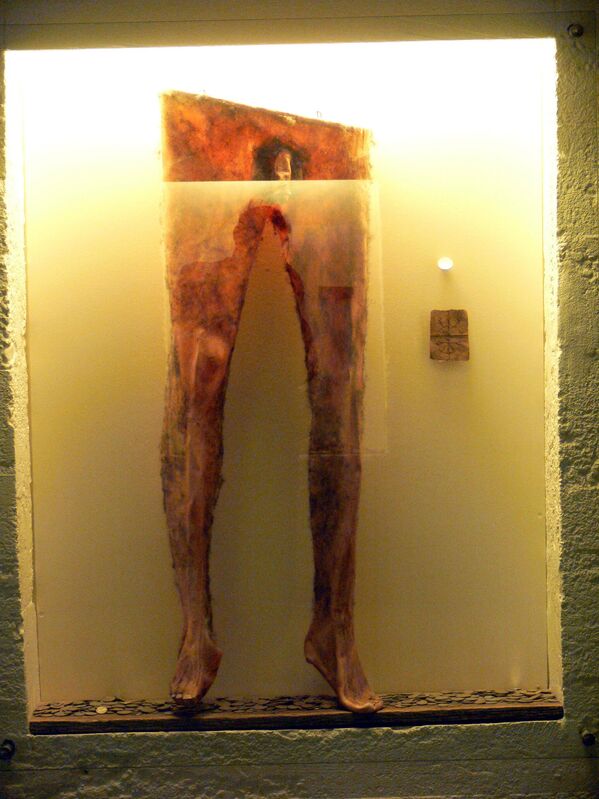 Ђавоље панталоне у Музеју магије Болунгарвик (Музеј исландског чаробњаштва и вештичарења). Према древној књизи магије, те панталоне доносе богатство. Добија се од коже мртвацу са доње половине. Ђавоље панталоне у Музеју магије Болунгарвик (Музеј исландског чаробњаштва и вештичарења). Према древној књизи магије, те панталоне доносе богатство. Добија се од коже мртвацу са доње половине. - Sputnik Србија