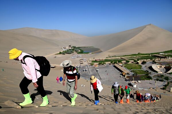 У давна времена, град је био једна од кључних транзитних тачака на Великом путу свиле. - Sputnik Србија