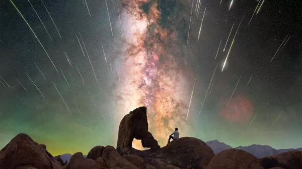 Снимок Boot Arch Perseids фотографа Mike Abramyan, вошедший в список 25 лучших фотографий конкурса 2025 Milky Way Photographer of the Year - Sputnik Србија