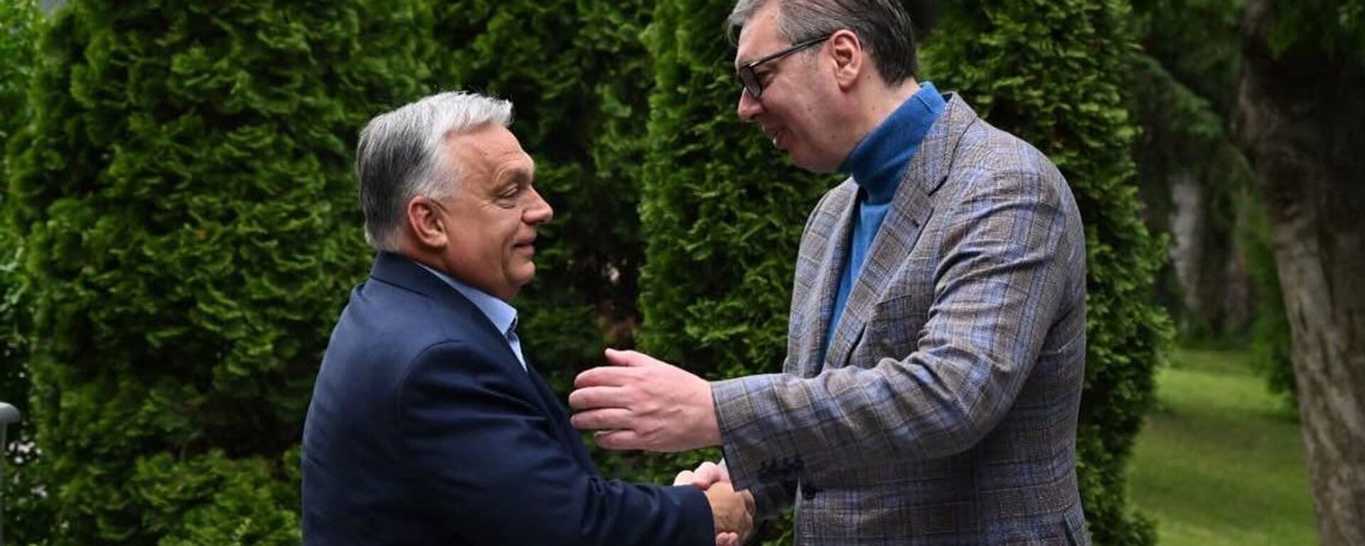 Aleksandar Vučić i Viktor Orban - Sputnik Srbija, 1920, 20.10.2025