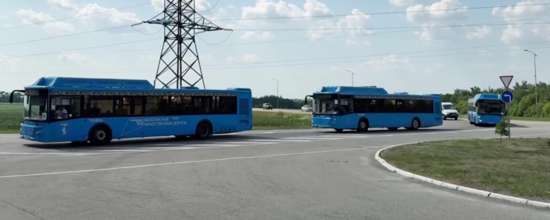 Autobusi sa ruskim vojnicima vraćenim iz ukrajinskog zarobljeništva - Sputnik Srbija, 1920, 23.05.2025