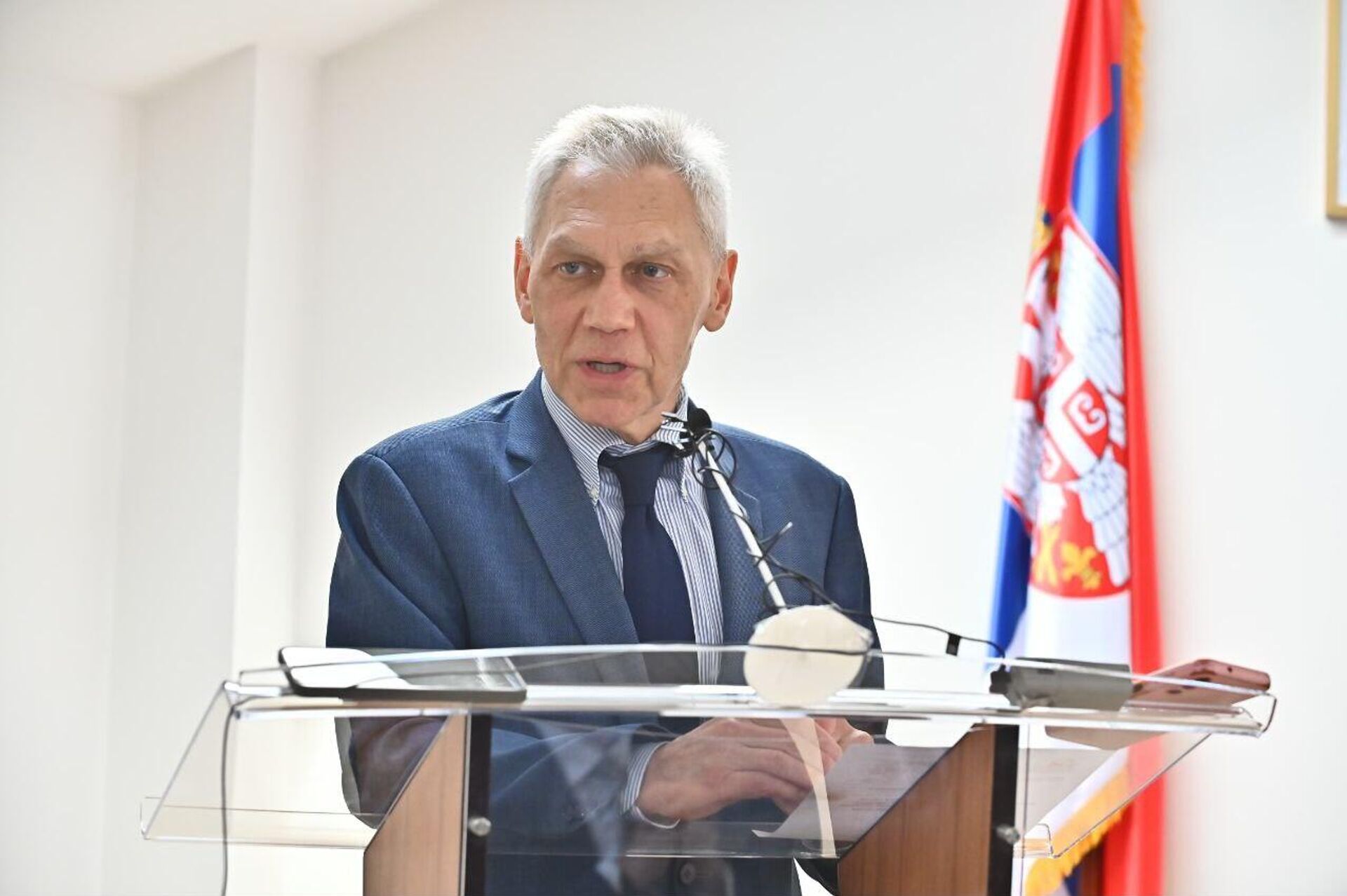 Руски амбасадор у Србији Александар Боцан-Харченко на конференцији „Геноцид над словенским народима у 20. веку“ - Sputnik Србија, 1920, 26.05.2025