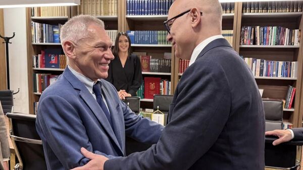 Miloš Vučević i Aleksandar Bocan-Harčenko - Sputnik Srbija