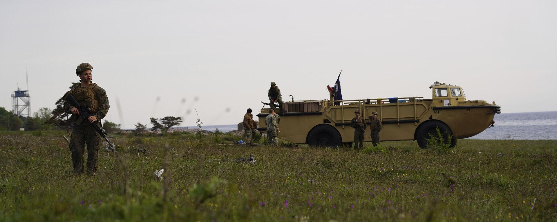 Vojne vežbe NATO-a na švedskom ostrvu Gotland - Sputnik Srbija, 1920, 30.05.2025