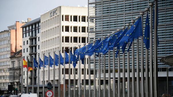 Заставе ЕУ у Бриселу - Sputnik Србија